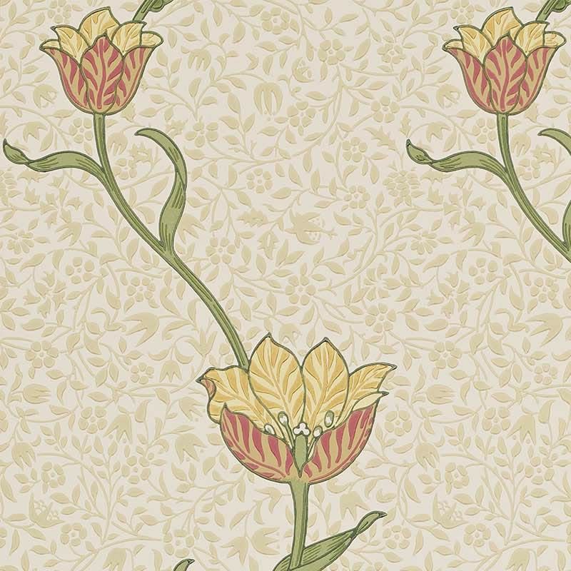 ウィリアムモリス 壁紙【ガーデン チューリップ Garden Tulip