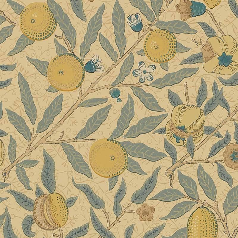 ウィリアムモリス 壁紙 フルーツ Fruit おしゃれ 壁紙 イギリス製 インテリア 本物 Morris F 輸入家具 雑貨の専門店 E木楽館 公式