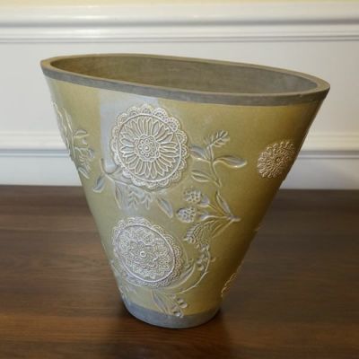 家具 インテリア 置物 花瓶 陶器 アート花柄 外国製 イタリア 限定 楽天市場】イタリア製 フラワーベースインテリア クラシック