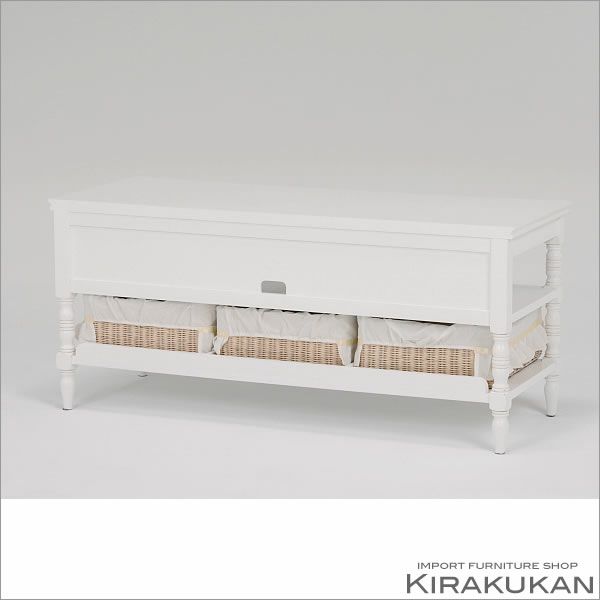HAMPTON：ハンプトン 白家具【リビングボード107・テレビ台