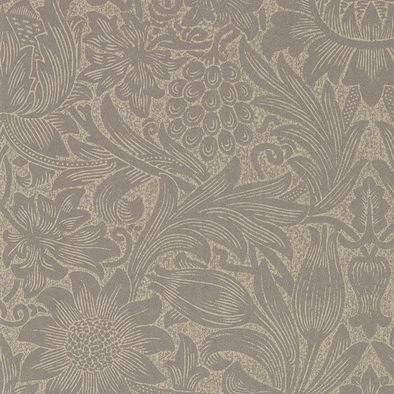 2m【英国ウィリアムモリス】ピュアサンフラワー/リネン混生地/花柄ジャガード 2m英国ウィリアムモリスピュアサンフラワー⁄リネン混生地⁄花柄