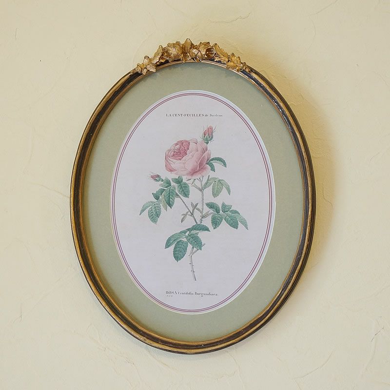薔薇の絵画　縦32センチ橫26センチ 薔薇の絵画 縦32センチ橫26センチ