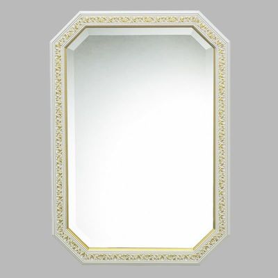 アンティーク 八角ミラー ゴールド LLサイズ Mirror（壁掛け鏡）八角形