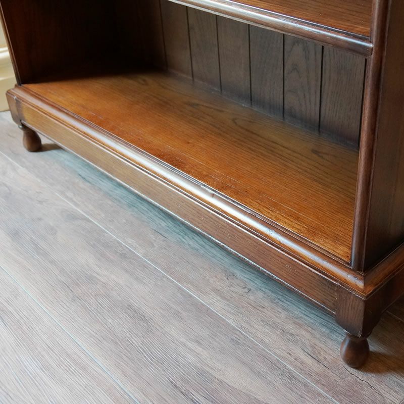 古家具ビンテージ品◾️木製無垢材 三段 ブックシェルフ 本棚 オープンラック 古家具ビンテージ品◾️木製無垢材 三段 ブックシェルフ 本棚 オープン