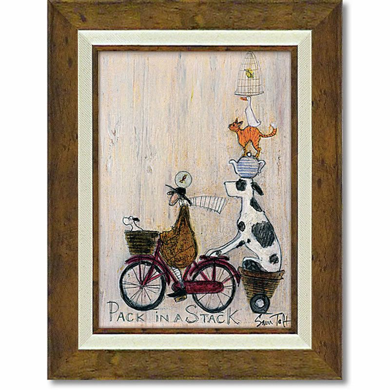 サム トフト「パック イン スタック」Sam Toft Gel加工 絵画