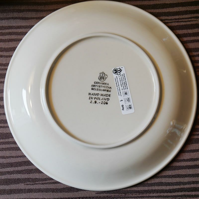 セラミカ サフラン プレート 皿(21cm) ポーランド食器 ポーランド 食器 ...