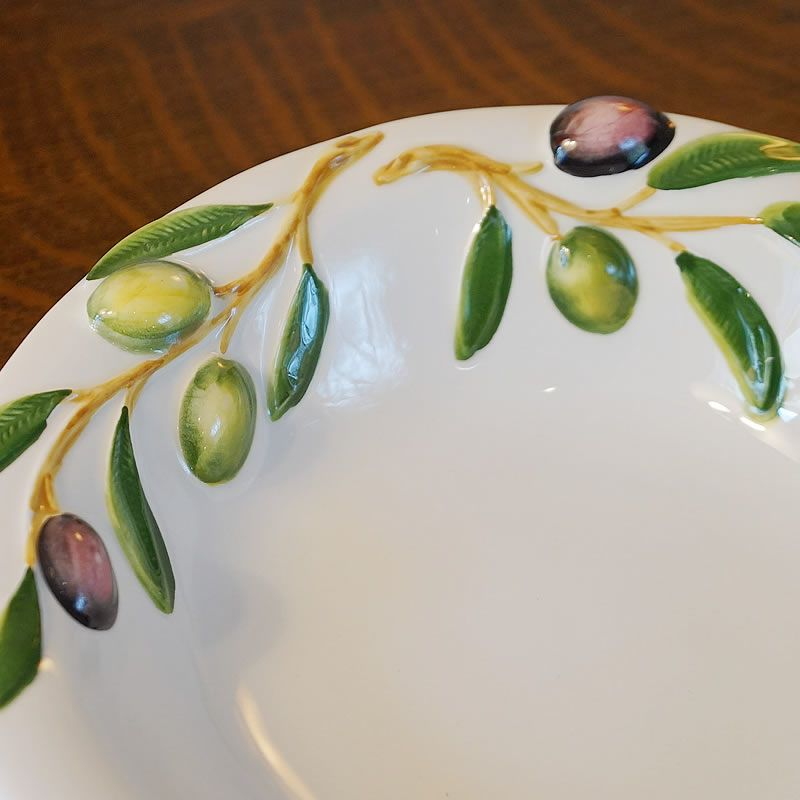 イタリア製LAMAS オリーブ柄 ボウル皿 ６点セット - 食器