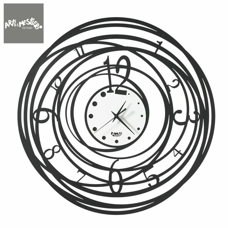 Arti e Mestieri アルティ・エ・メスティエリ 掛け時計