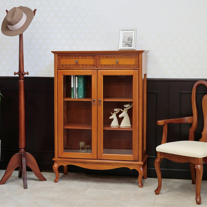 東海家具 ブライトン BRIGHTON キャビネット 85 飾り棚 本棚 アンティーク 輸入家具