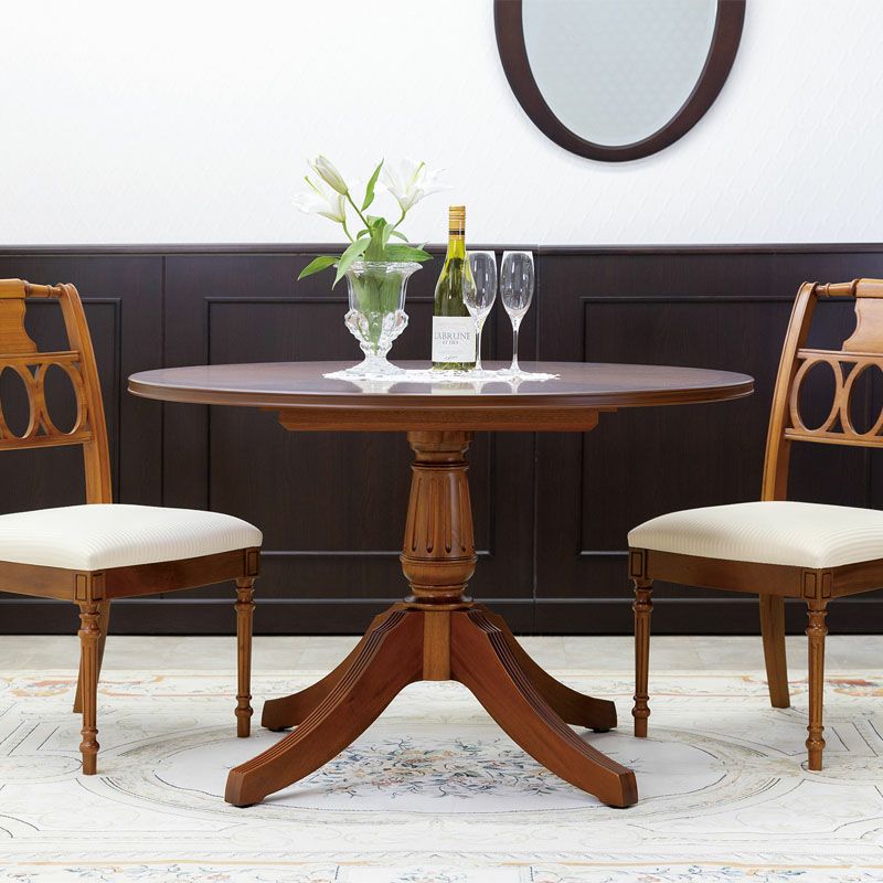 東海家具 ブライトン BRIGHTON ダイニングテーブル DT110R 丸形 アンティーク 輸入家具